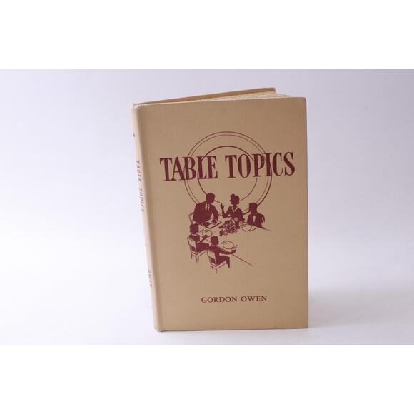 Table Topics, Gordon Owen, Hardcover, Family, Happiness, Dinner Table 1004 - Picture 1 of 3